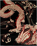 Rugs Done Right Dudley YY15 Black Dragon Rug