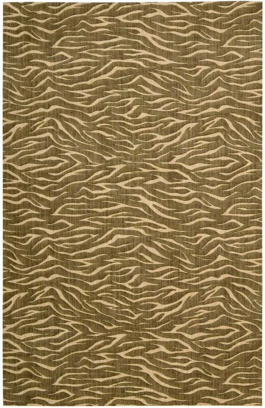 Nourison Clearance Cosmopolitan CS29 Chocolate Rug