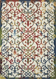 Nourison Clearance & Garden RS093 Multi Rug