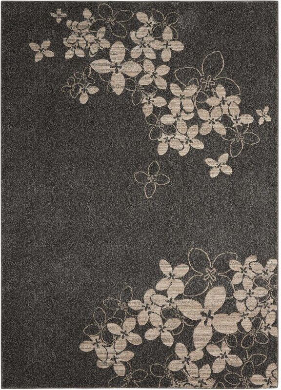 Nourison Sale Maxell MAE02 Charcoal Rug