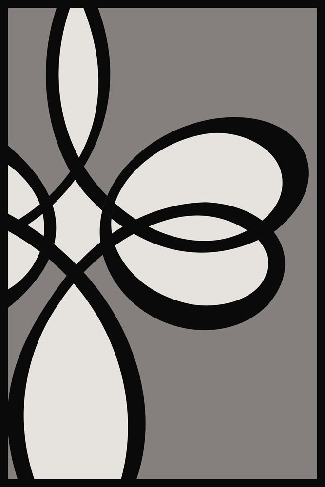 Delos, Inc. Modern Styles 1301 Grey Rug