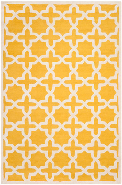 Safavieh Clearance Cambridge CAM125Q Gold Rug