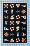 Safavieh Clearance Chelsea HK239B Black Rug