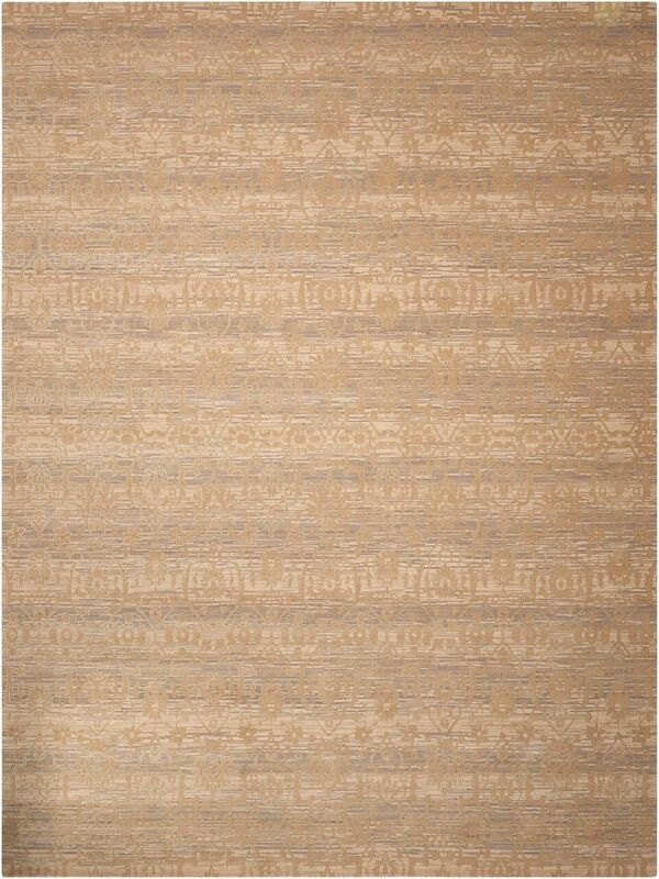 Nourison Clearance Silken Allure SLK23 Sand Rug