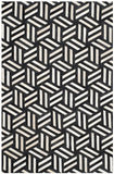 Safavieh Clearance Studio Leather STL219A Black Rug