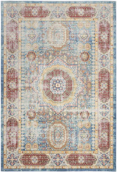 Safavieh Clearance Valencia VAL111M Blue Rug
