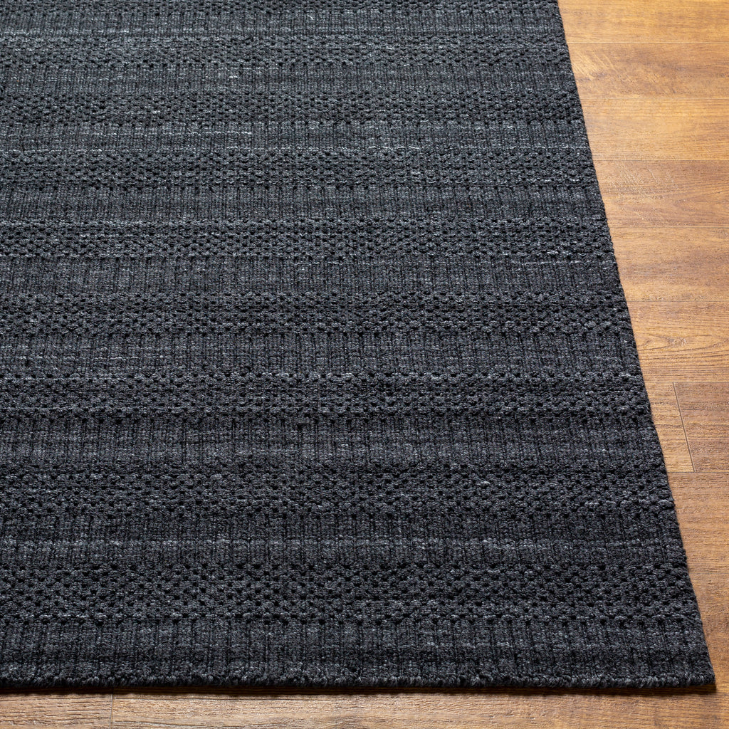 surya hickory hck 2300 charcoal rug