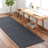 surya hickory hck 2300 charcoal rug