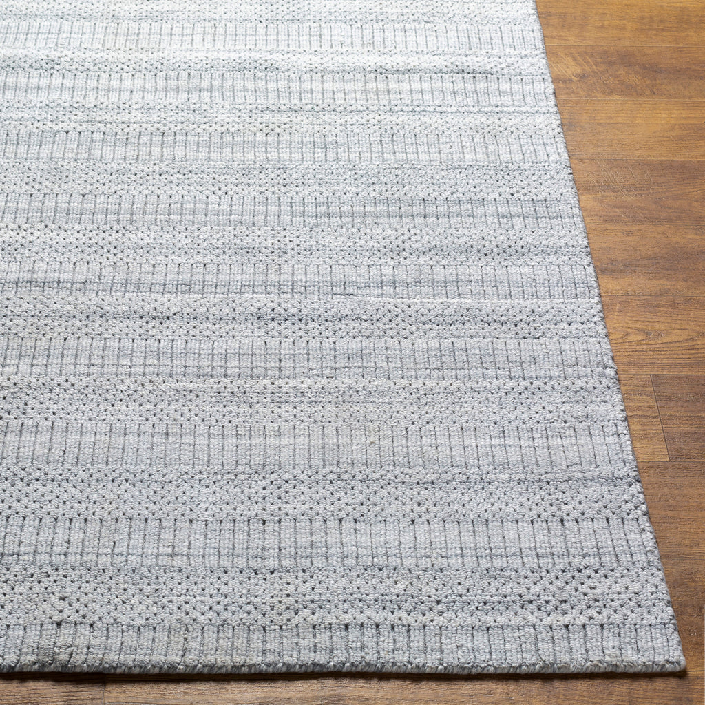 surya hickory hck 2301 light grey rug