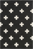 Hand Tufted Surya Black Rug | Surya Rugs | Rugs Done Right