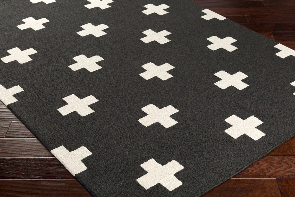 Surya Hilda Black Rug | Indoor Rugs | Rugs Done Right