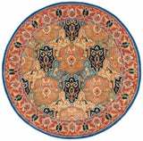 safavieh clearance heritage hg277m blue rug