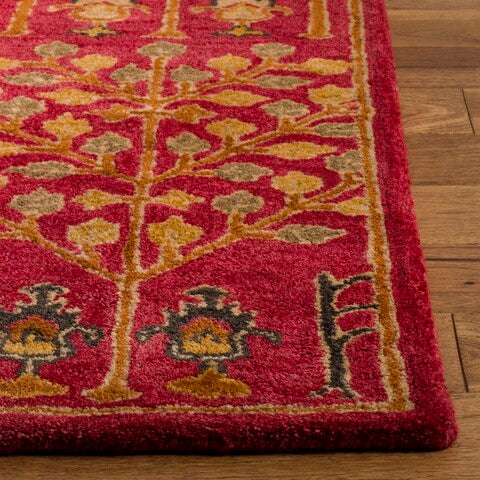safavieh clearance heritage hg418q red rug