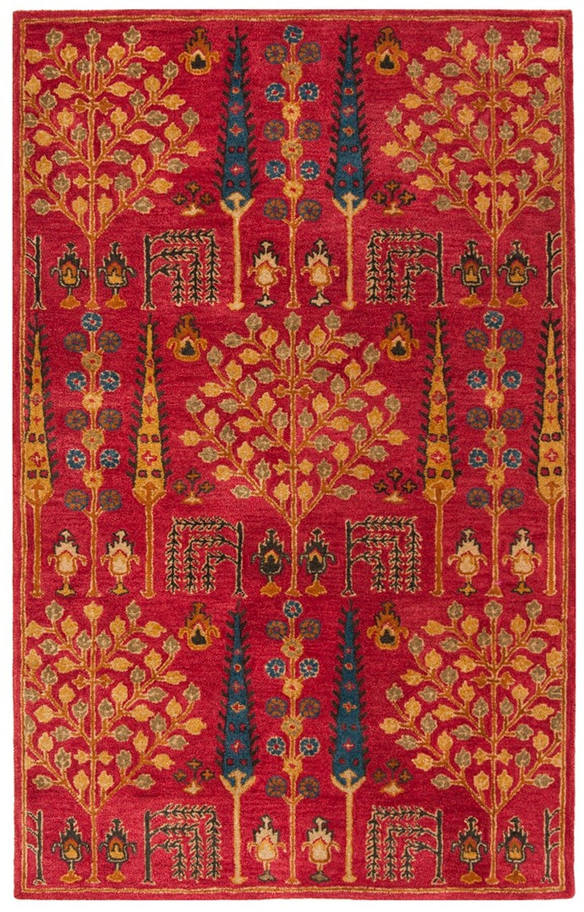 safavieh clearance heritage hg418q red rug