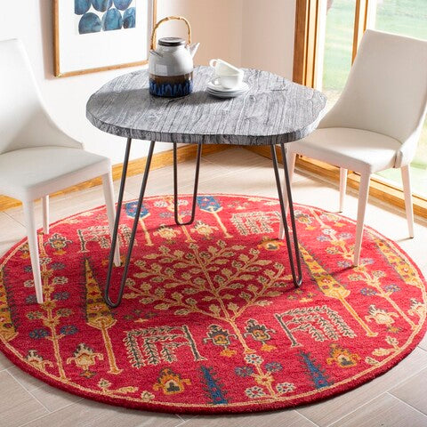 safavieh clearance heritage hg418q red rug