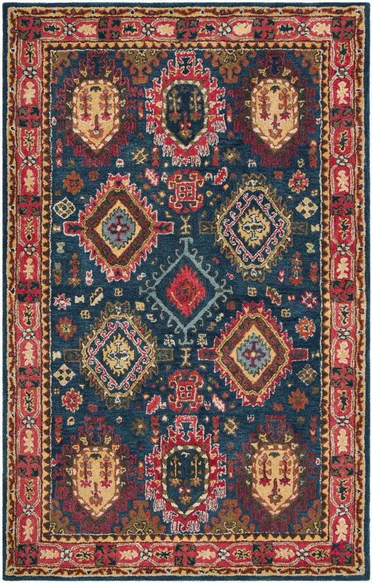 safavieh clearance heritage hg426n navy rug