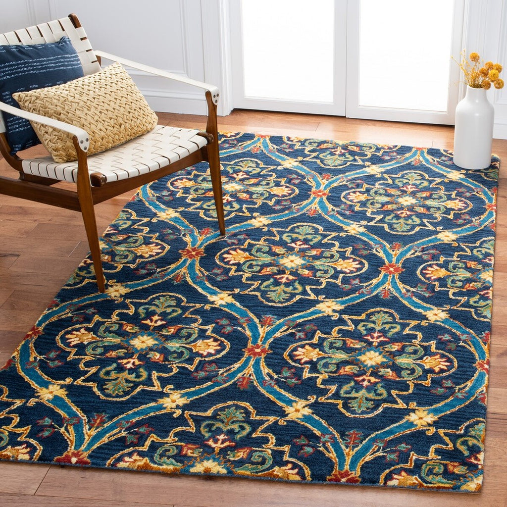 safavieh clearance heritage hg475n navy rug