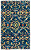 safavieh clearance heritage hg475n navy rug