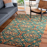 safavieh clearance heritage hg475y green rug