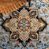 safavieh clearance heritage hg625m blue rug