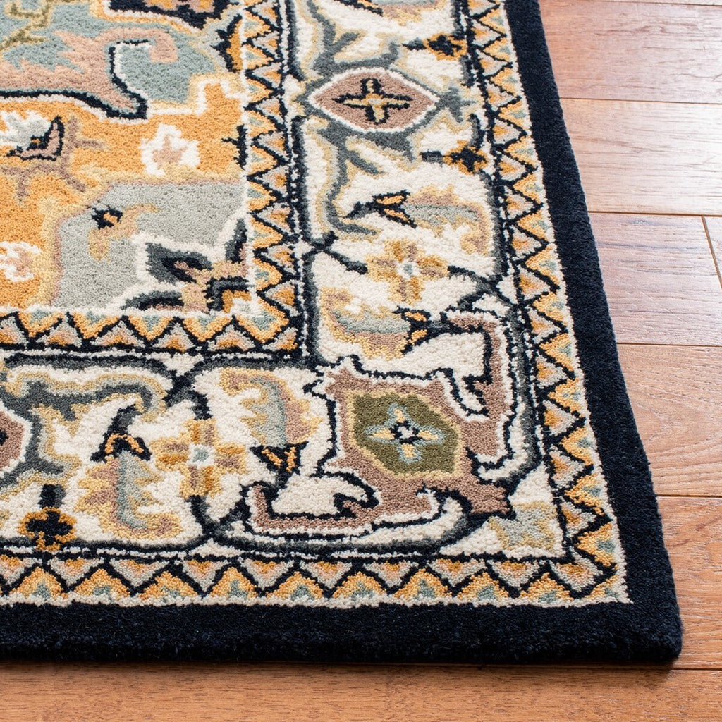 safavieh clearance heritage hg625n navy rug