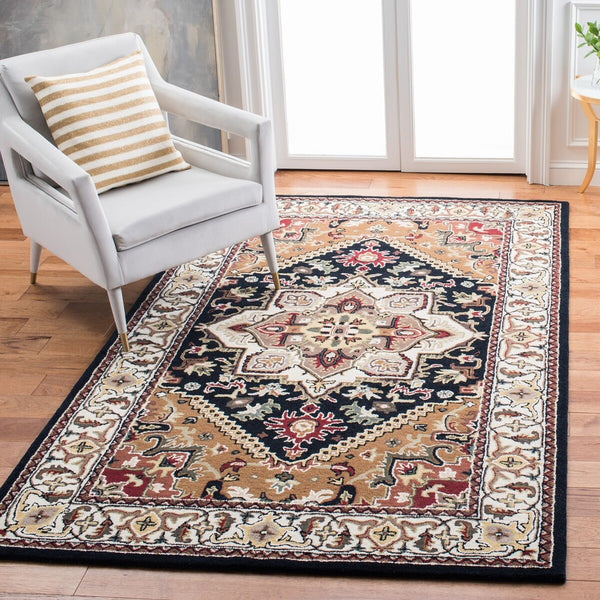 safavieh clearance heritage hg625t navy rug