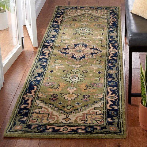 safavieh clearance heritage hg625y green rug