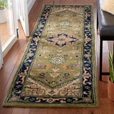 safavieh clearance heritage hg625y green rug