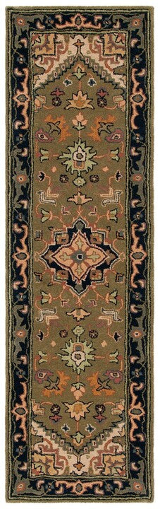 safavieh clearance heritage hg625y green rug