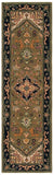 safavieh clearance heritage hg625y green rug