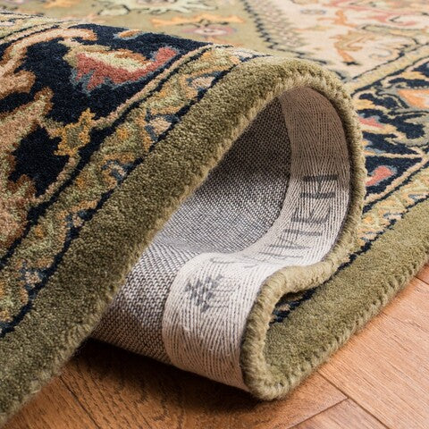safavieh clearance heritage hg625y green rug