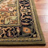 safavieh clearance heritage hg625y green rug