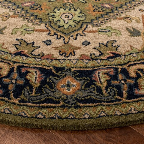 safavieh clearance heritage hg625y green rug