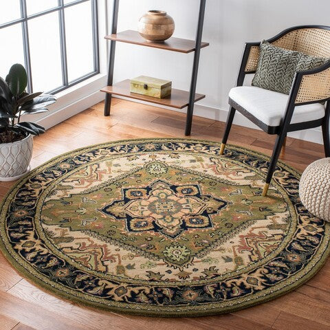 safavieh clearance heritage hg625y green rug