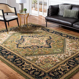 safavieh clearance heritage hg625y green rug