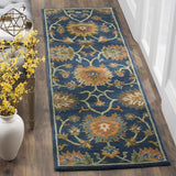 safavieh clearance heritage hg654a navy rug