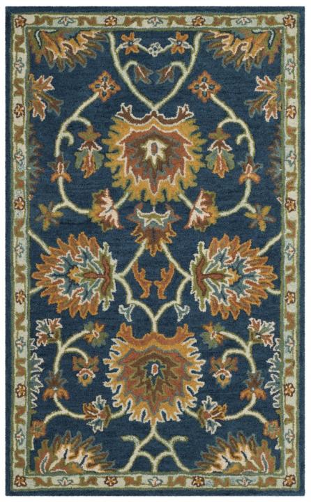 safavieh clearance heritage hg654a navy rug