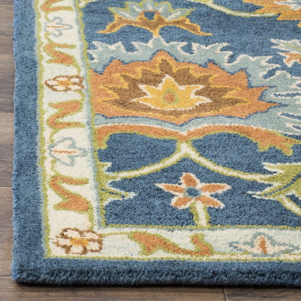 safavieh clearance heritage hg654a navy rug