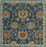 safavieh clearance heritage hg654a navy rug