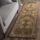 safavieh clearance heritage hg917a rust rug