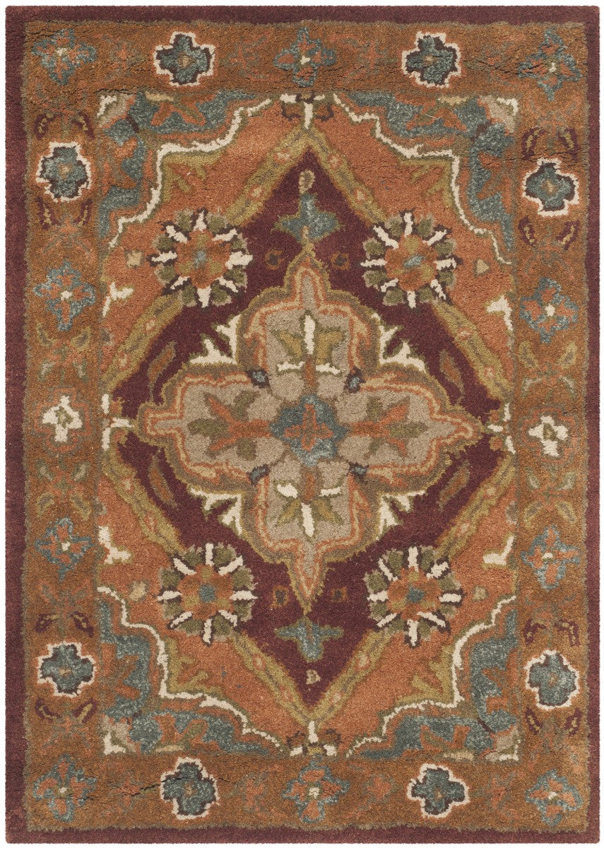 safavieh clearance heritage hg948a rust rug