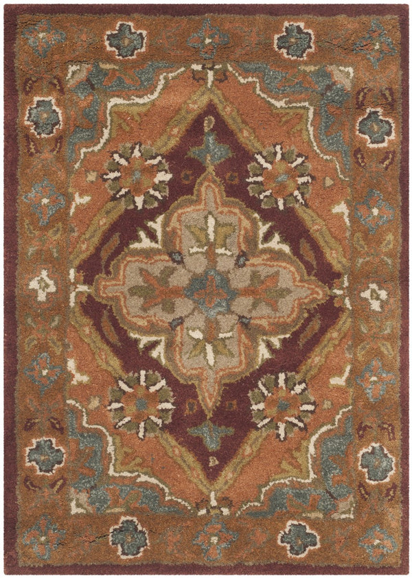 safavieh clearance heritage hg948a rust rug