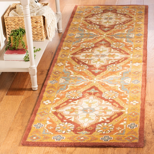 safavieh clearance heritage hg948a rust rug