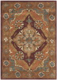 safavieh clearance heritage hg948a rust rug