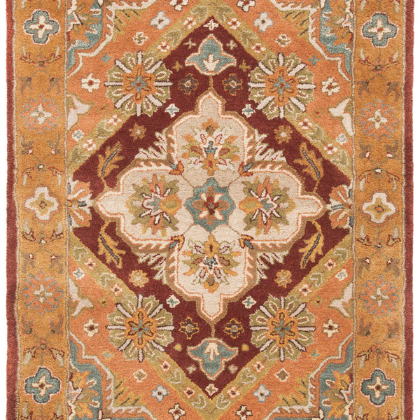 safavieh clearance heritage hg948a rust rug