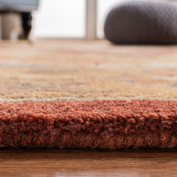 safavieh clearance heritage hg948a rust rug