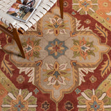 safavieh clearance heritage hg948a rust rug