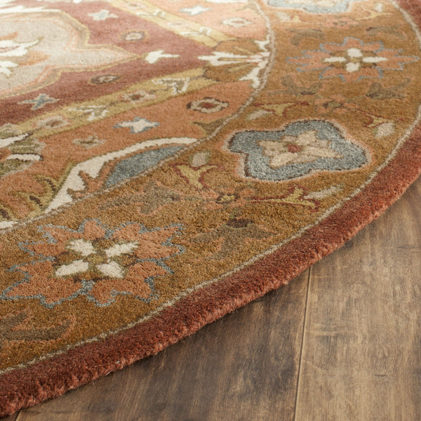safavieh clearance heritage hg948a rust rug