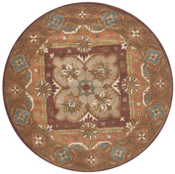 safavieh clearance heritage hg948a rust rug