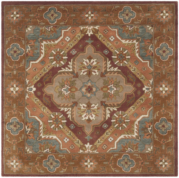 safavieh clearance heritage hg948a rust rug
